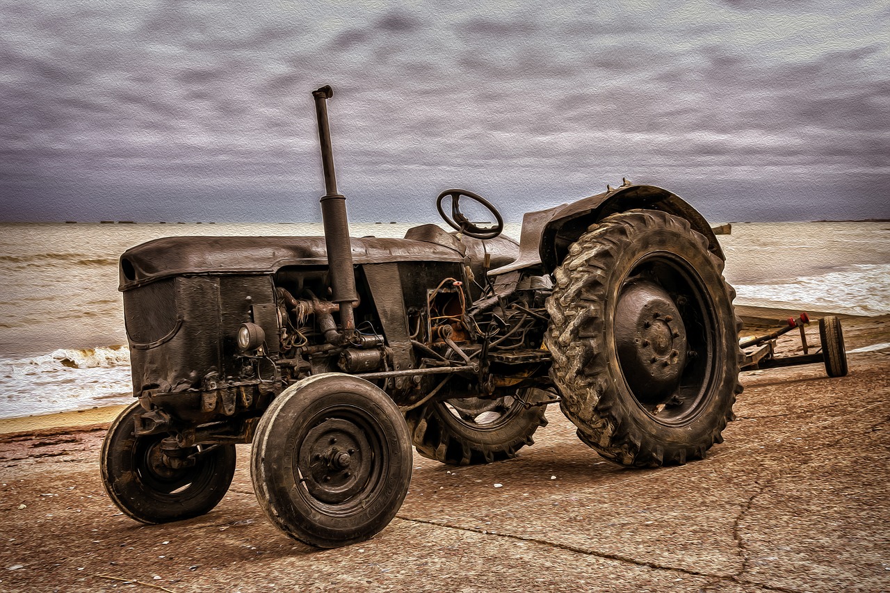 tractor machine vehicle free photo
