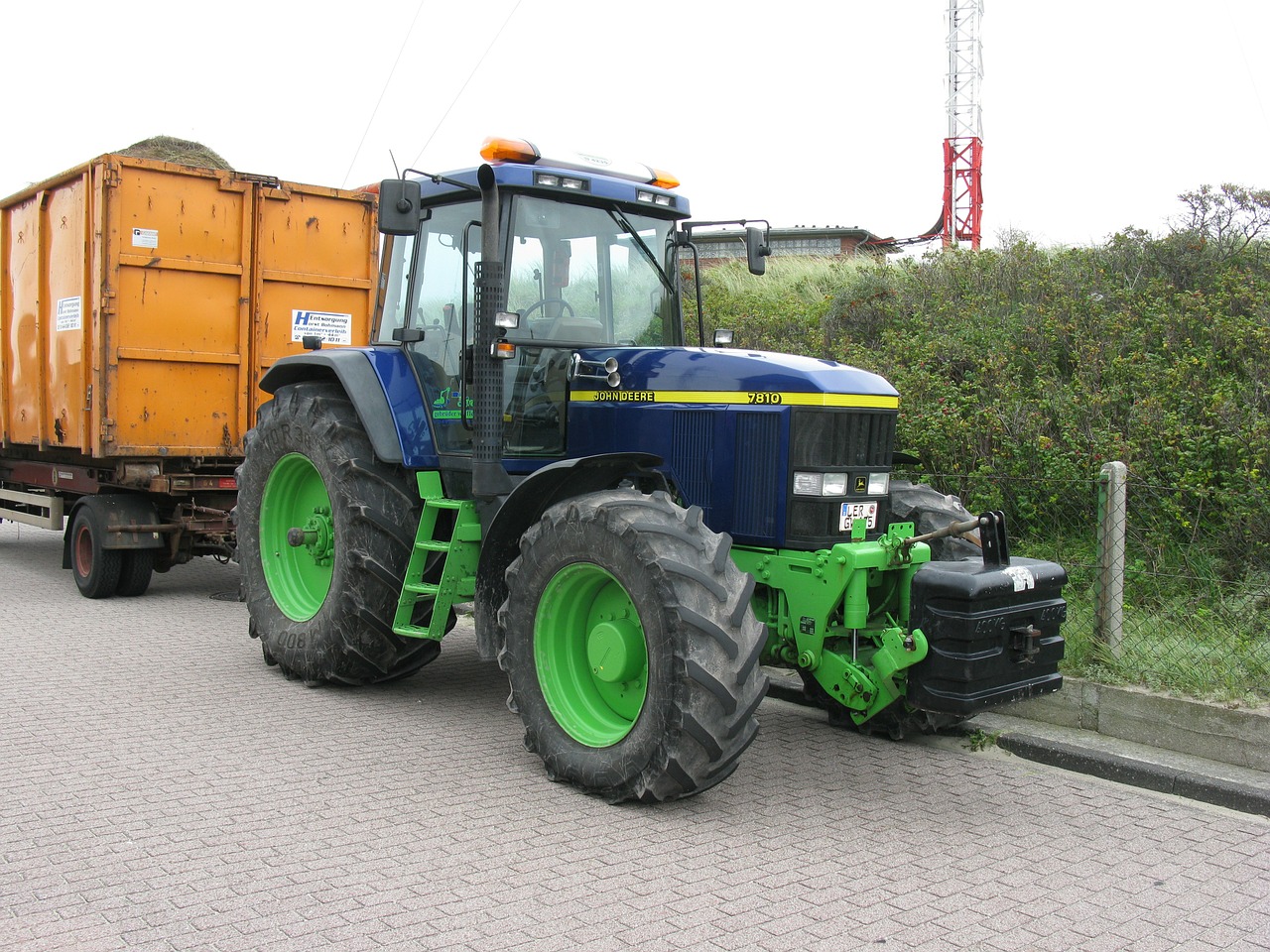 tractor vehicle agriculture free photo