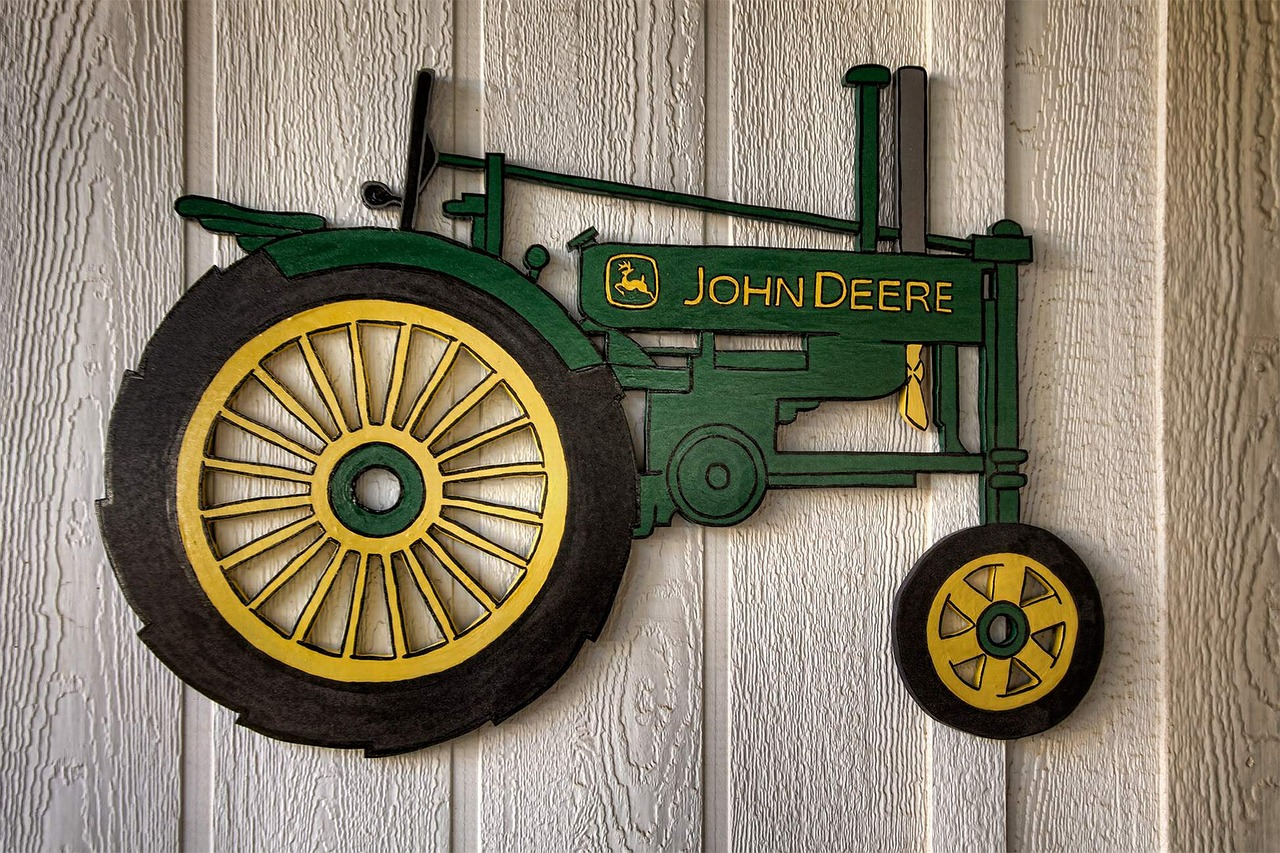 tractor artisanry john deere tractor free photo