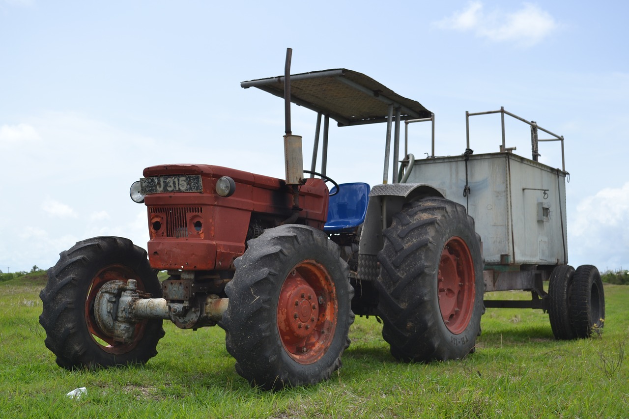 tractor  agriculture  farm free photo
