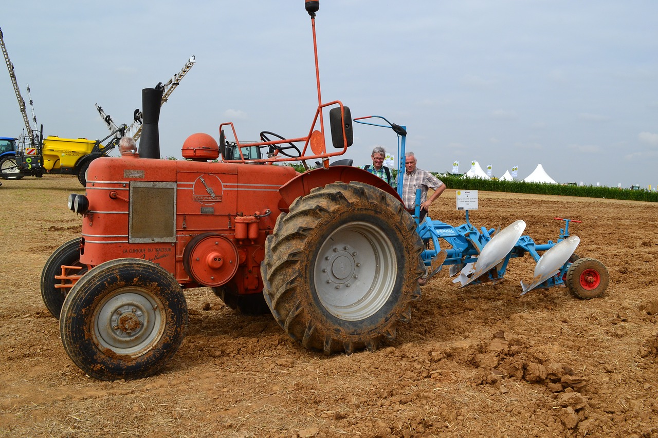 tractor old agriculture free photo