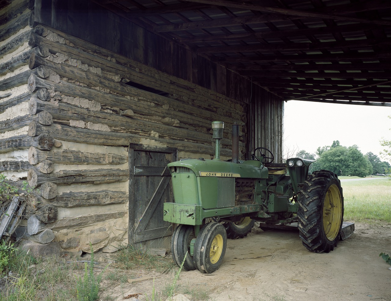 tractor shelter farming free photo