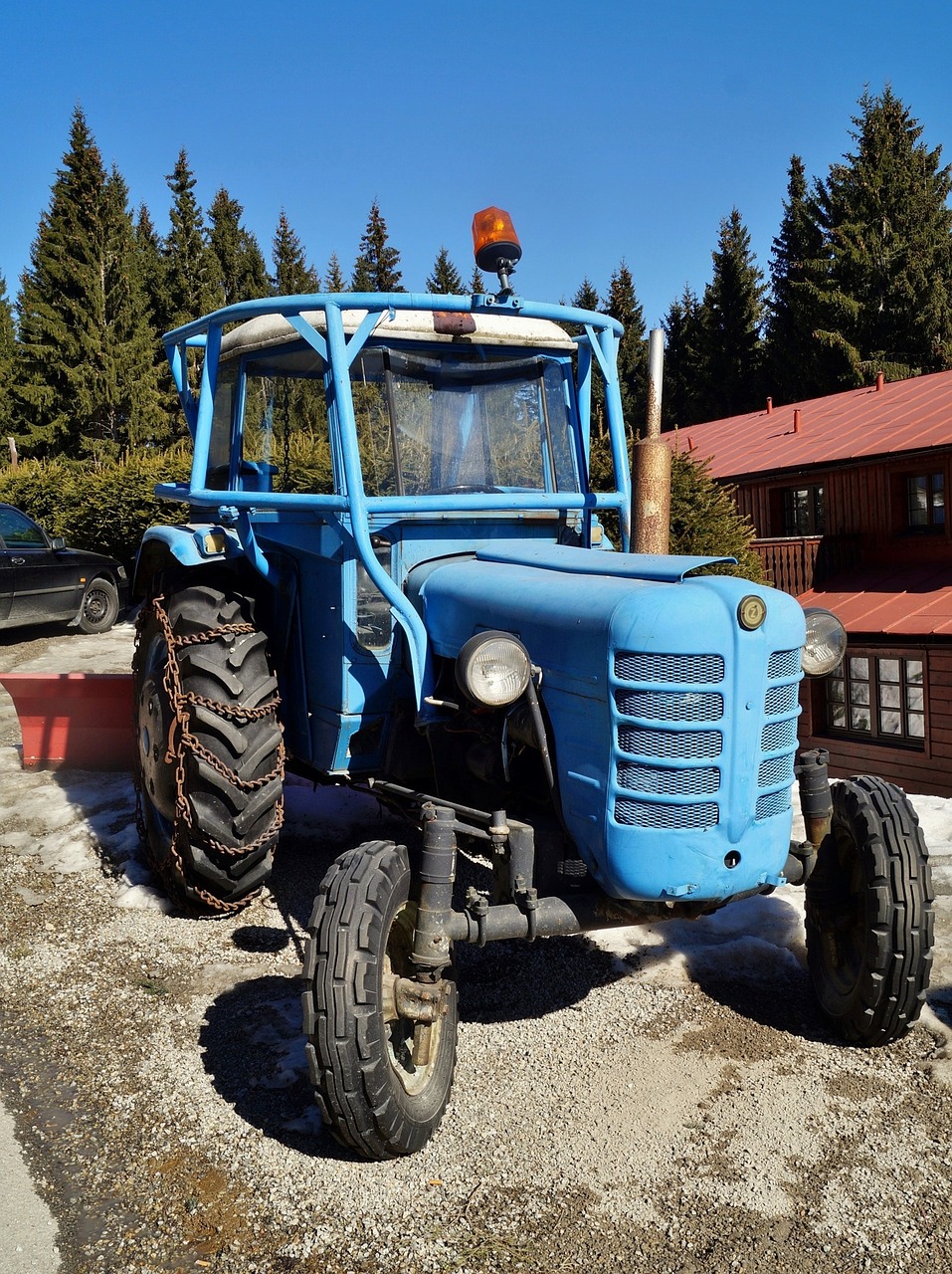 tractor zetor oldtimer free photo