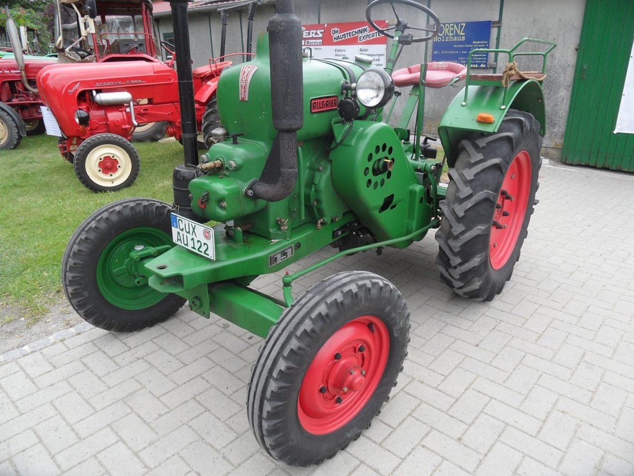tractor oldtimer allgaier free photo