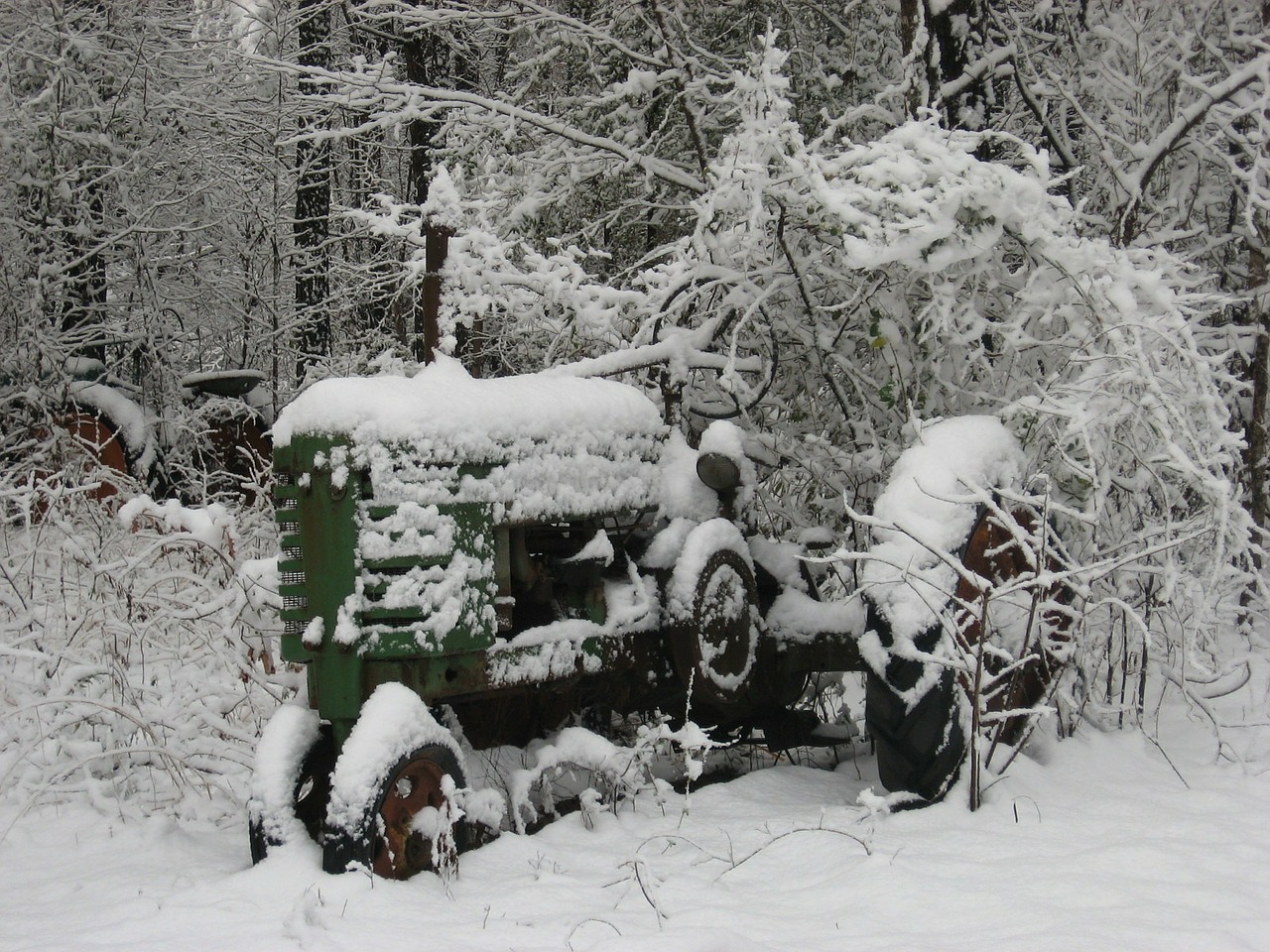 tractor vintage farm equipment free photo