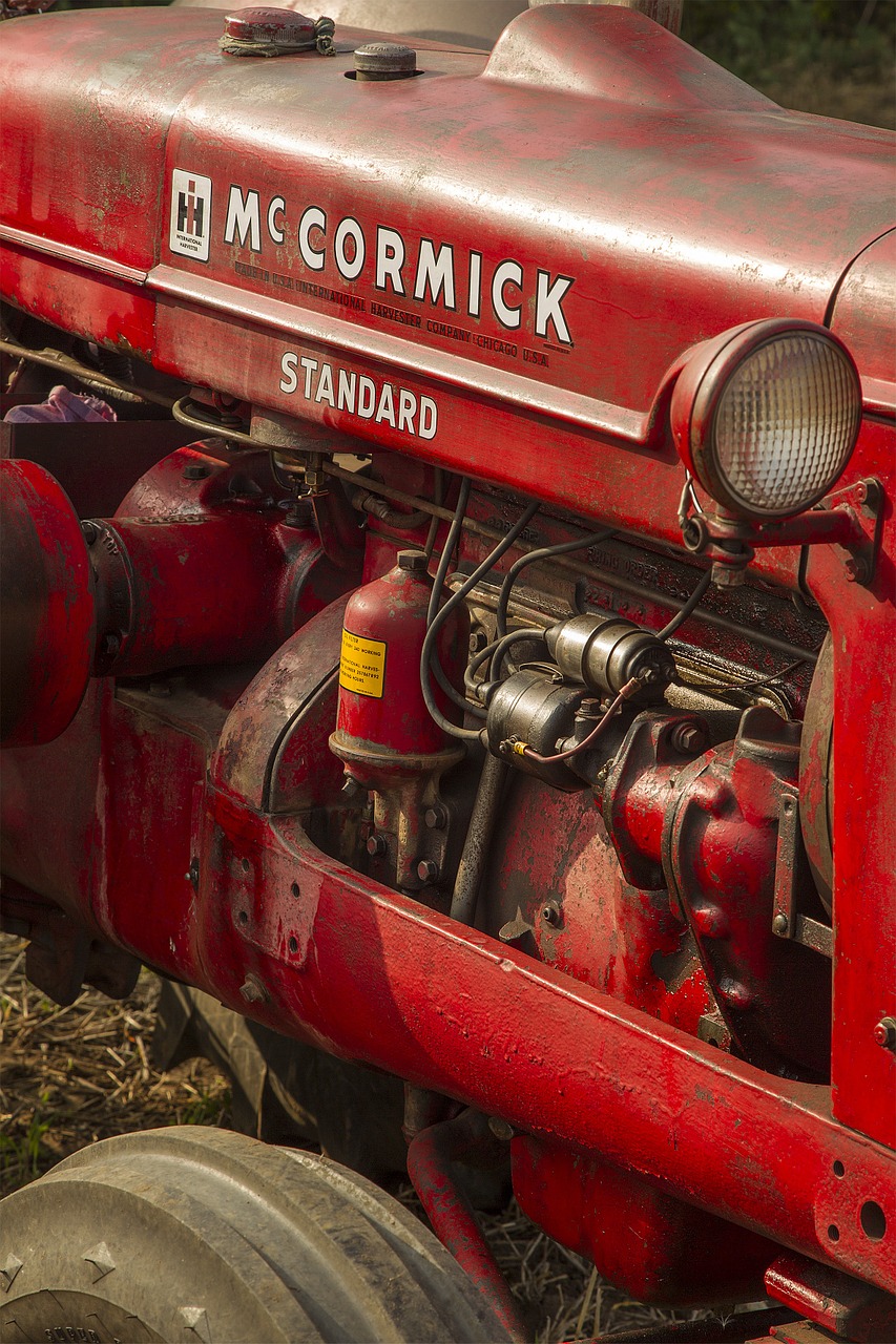 tractor vintage agriculture free photo