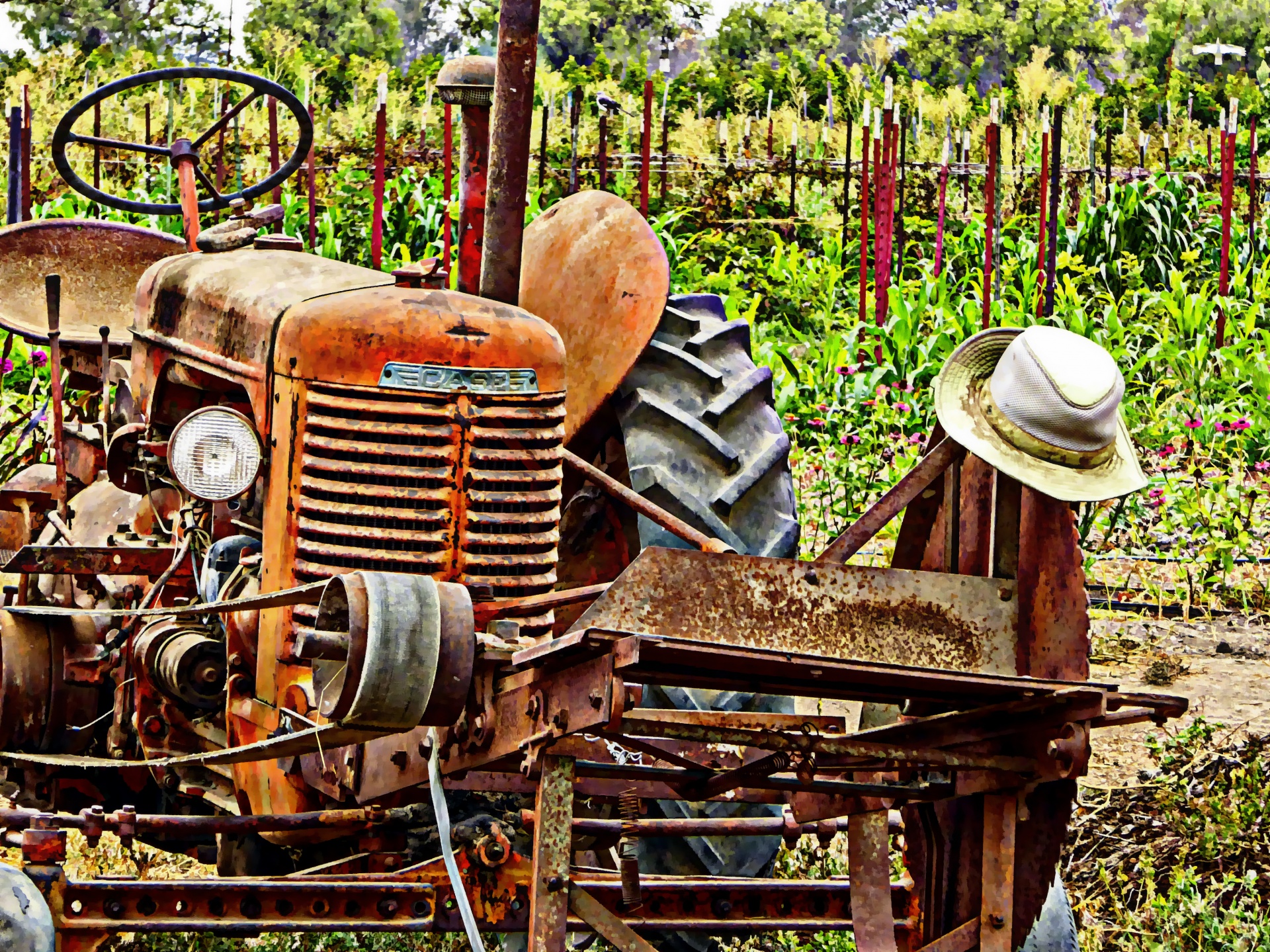 tractor tractors farm free photo