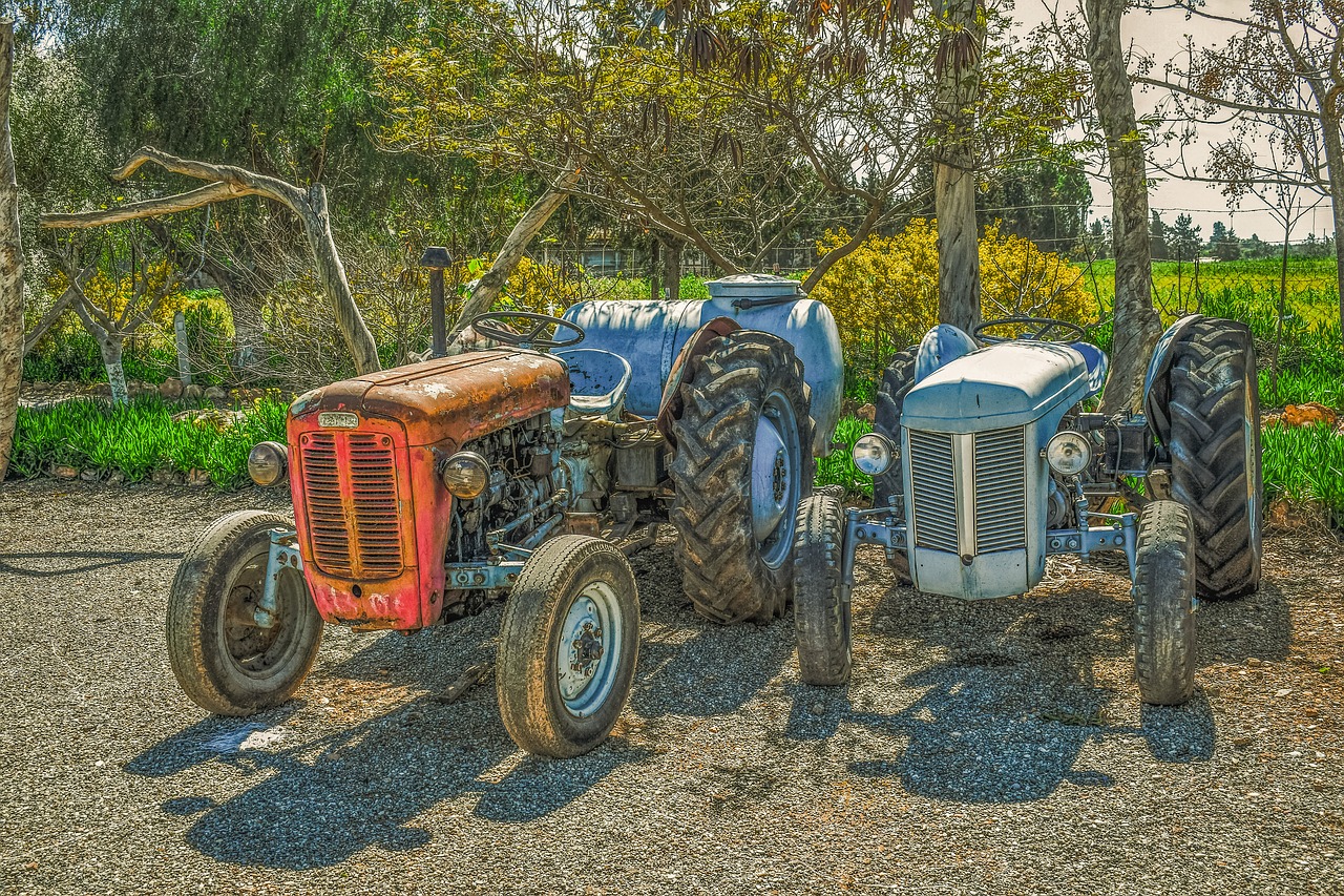 tractors agriculture farm free photo