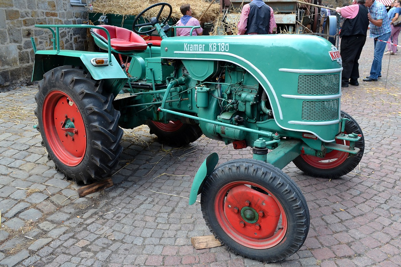 tractors  old  tractor free photo