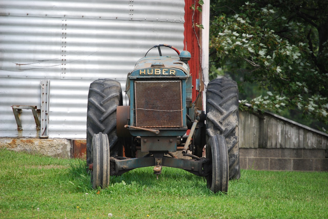 tractors  agriculture  antique free photo