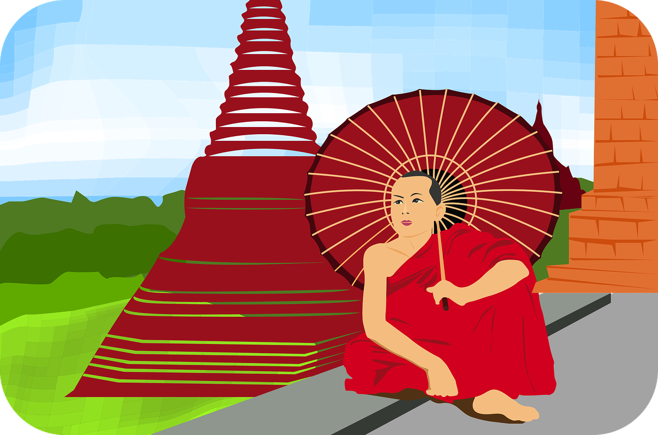 traditional art vector graphic myanmar free photo