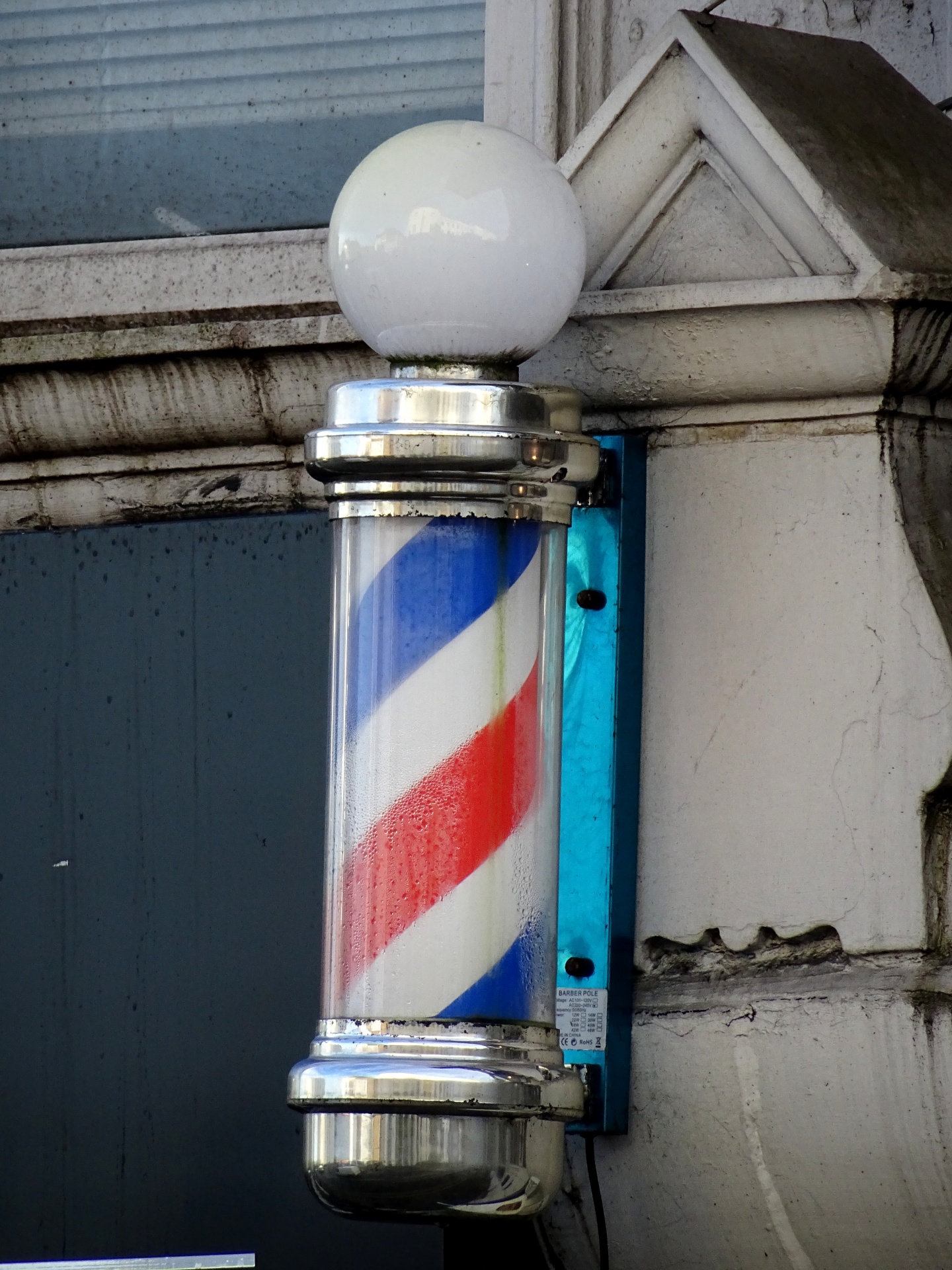 barber barbers pole free photo