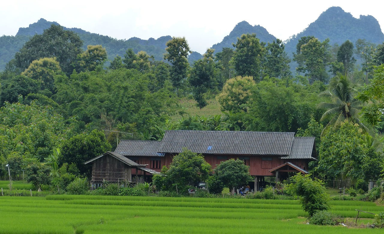 traditional house peasant thailand free photo