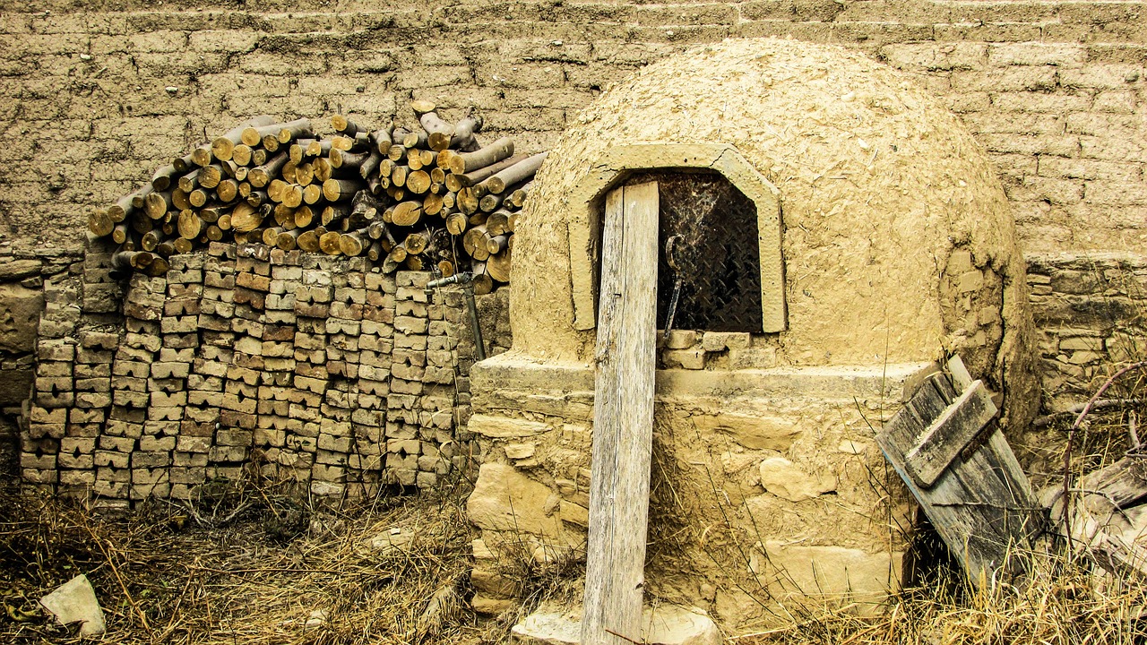 traditional oven earthen oven aged free photo