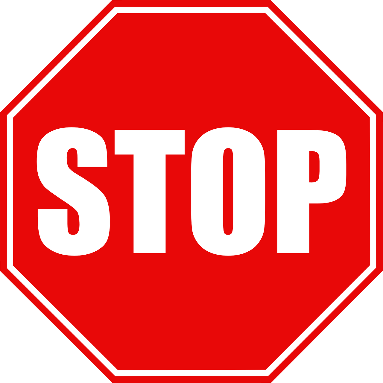 traffic sign stop free photo