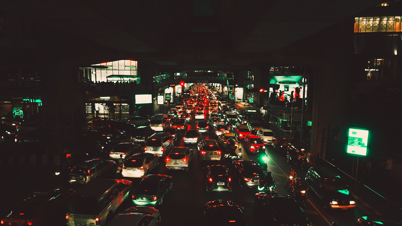 traffic bangkok siam free photo