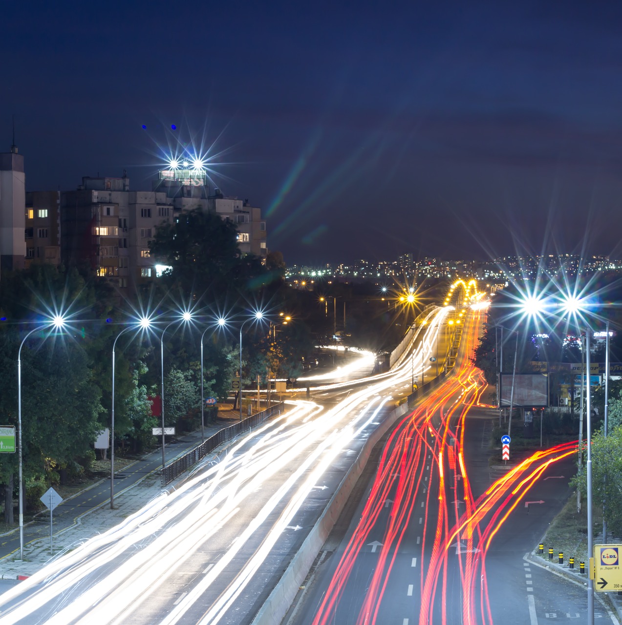 traffic cars burgas free photo