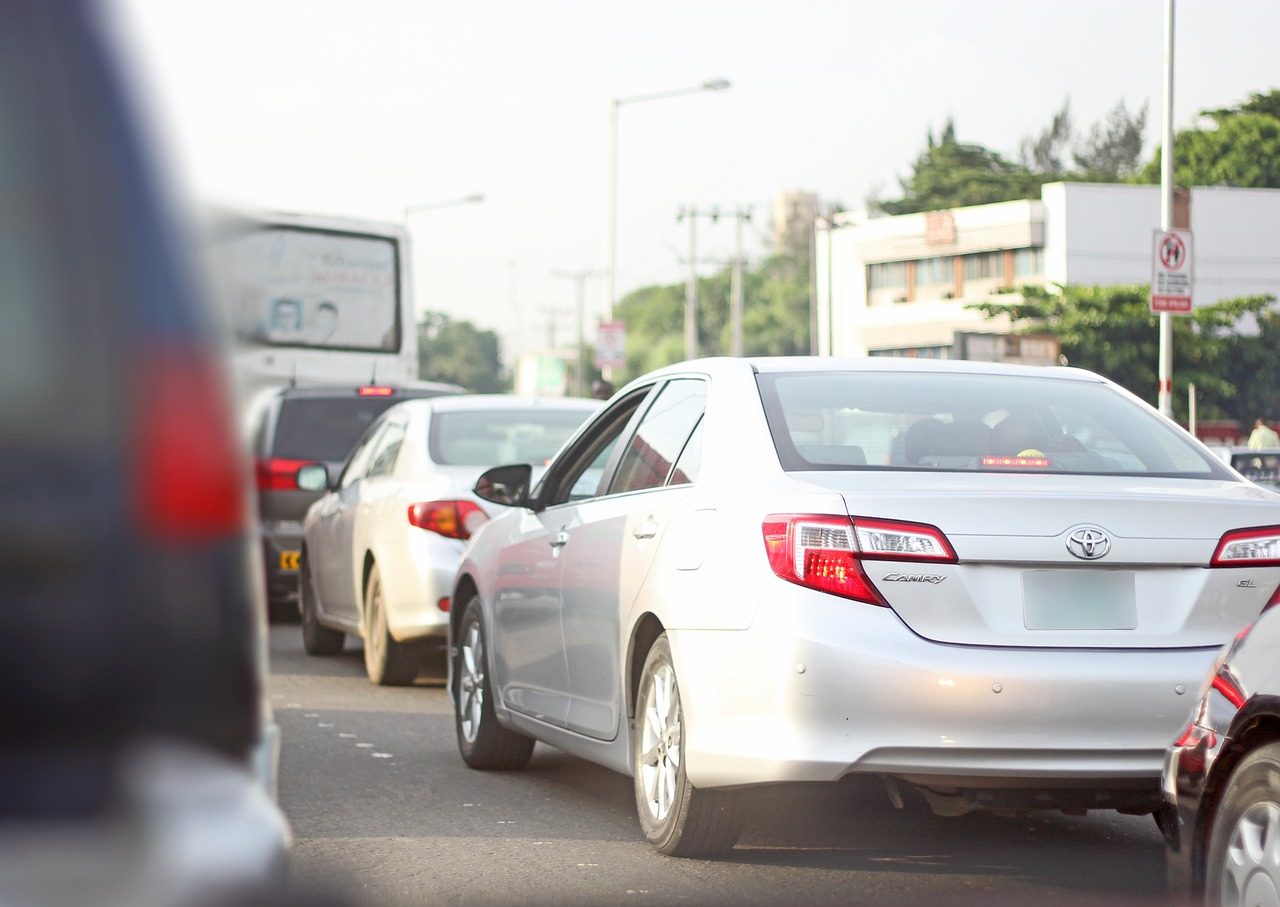 traffic lagos car free photo