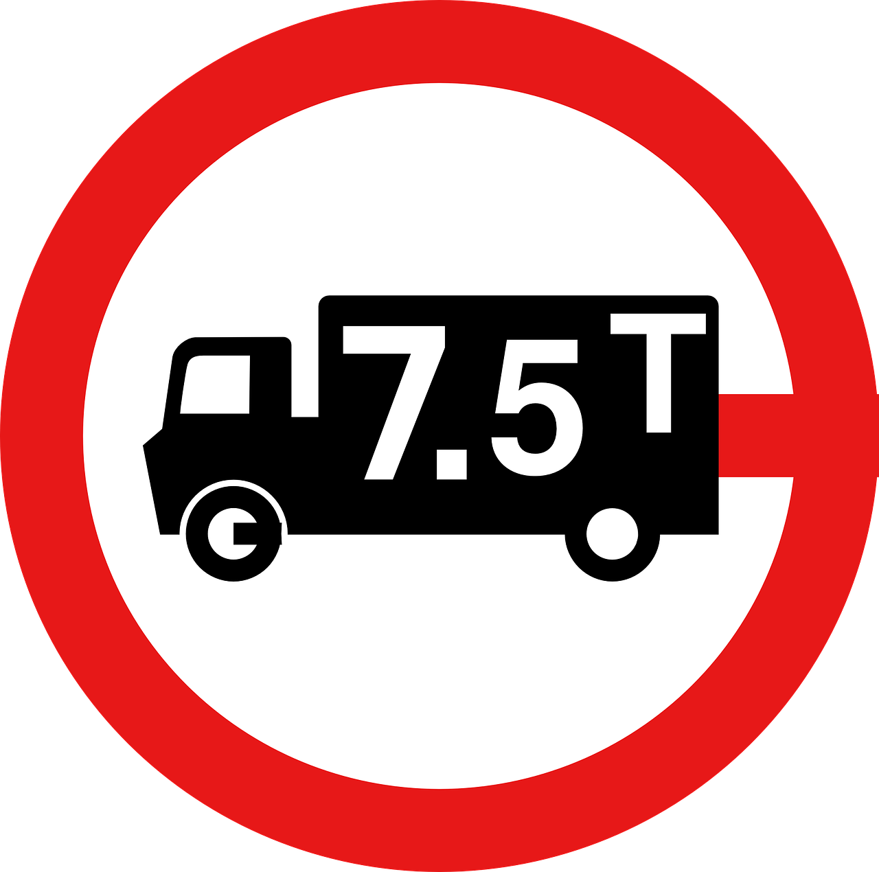 traffic signs lorry free photo