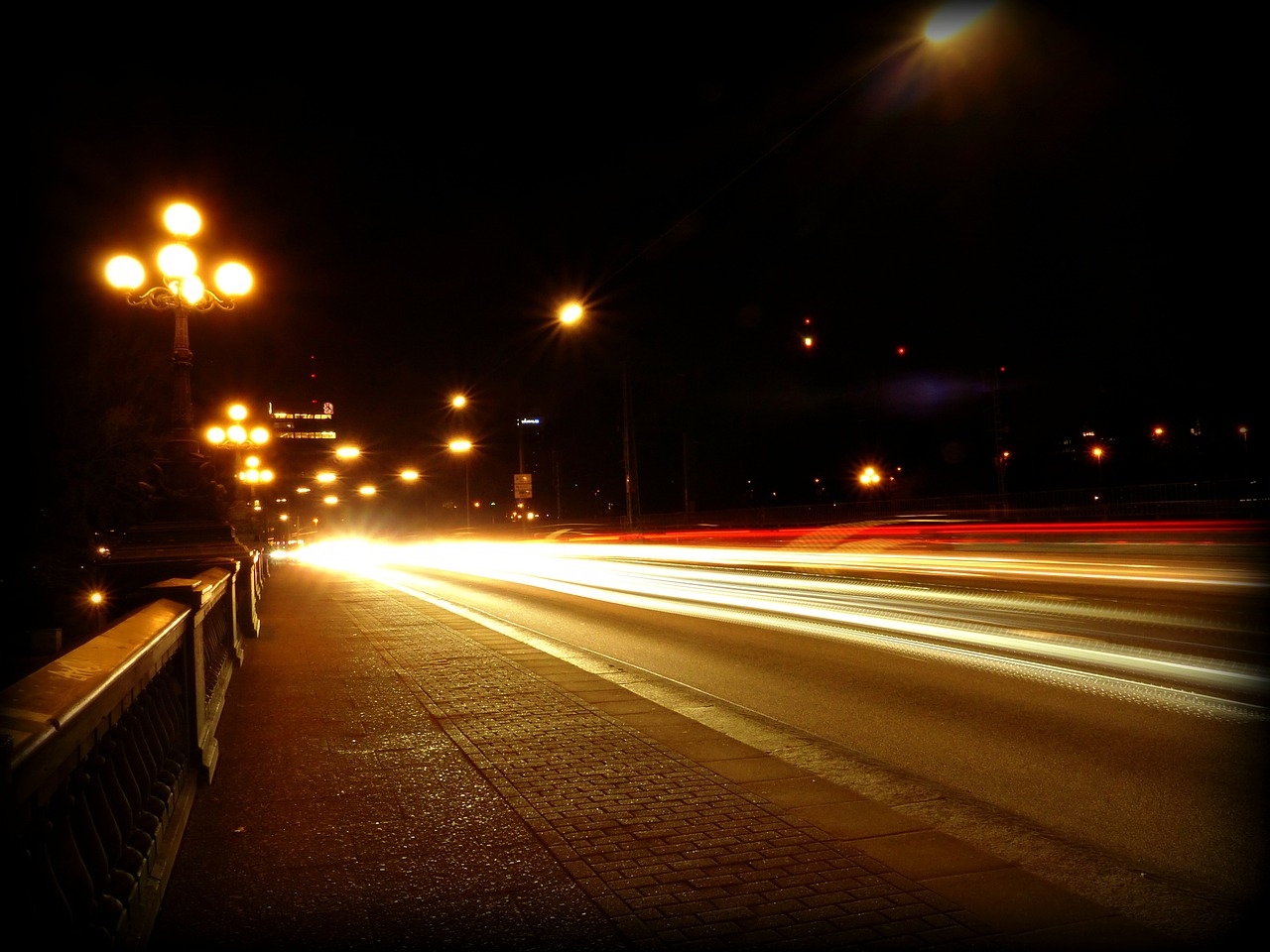 traffic autos road free photo