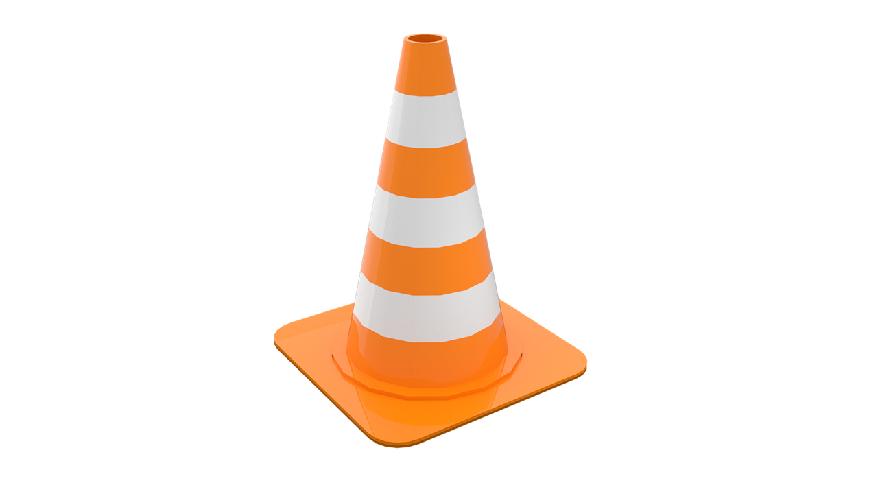 traffic  cone  safety free photo