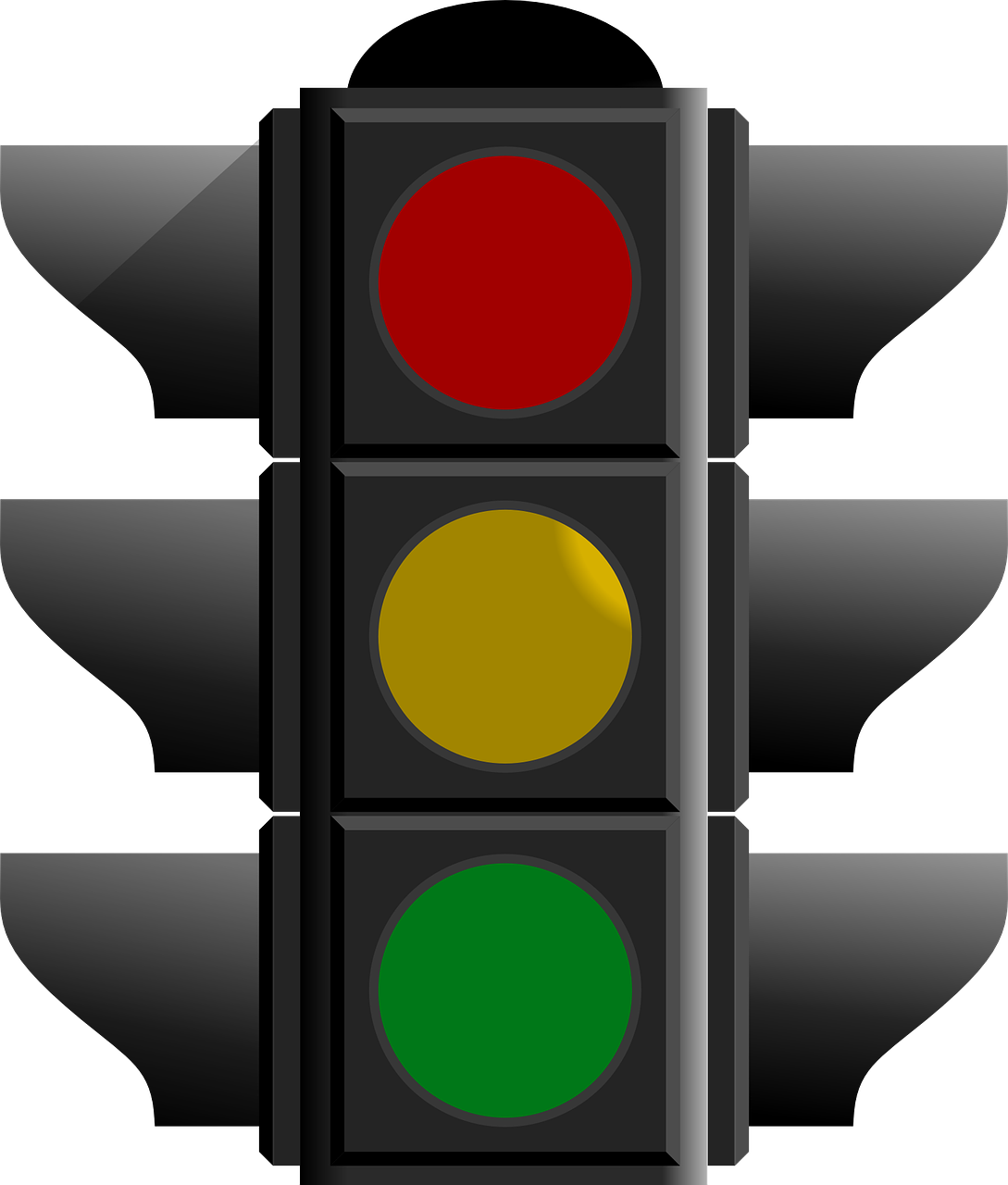 traffic light off red free photo