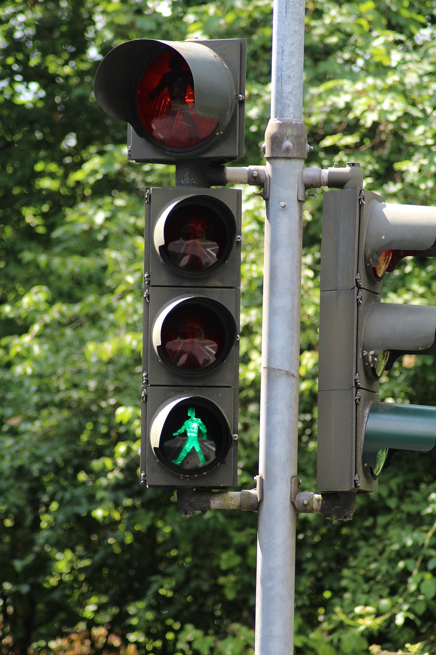 traffic lights green los free photo