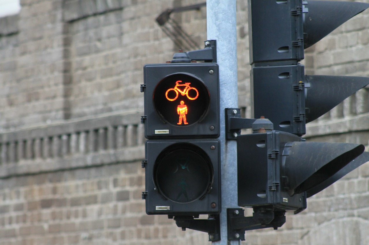 traffic lights road sign red free photo