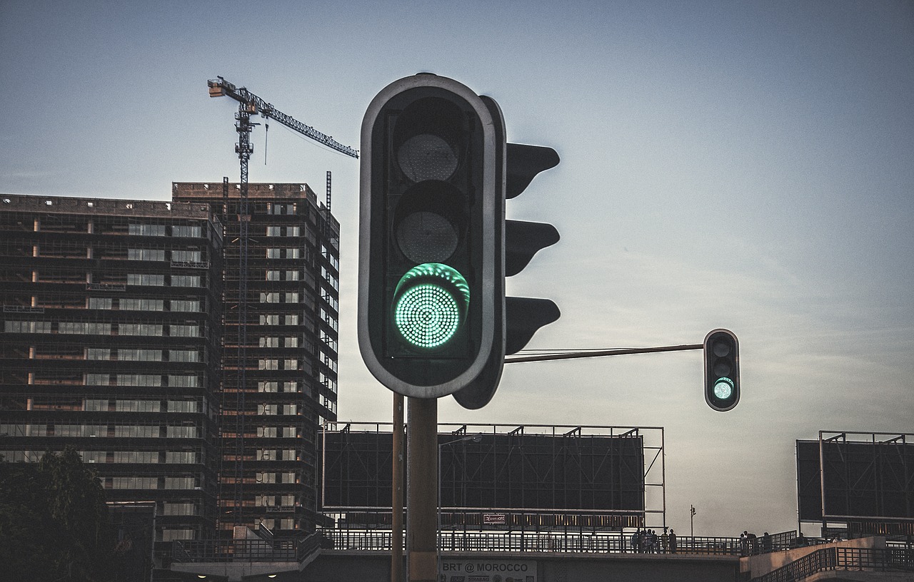 traffic lights  lights  go free photo