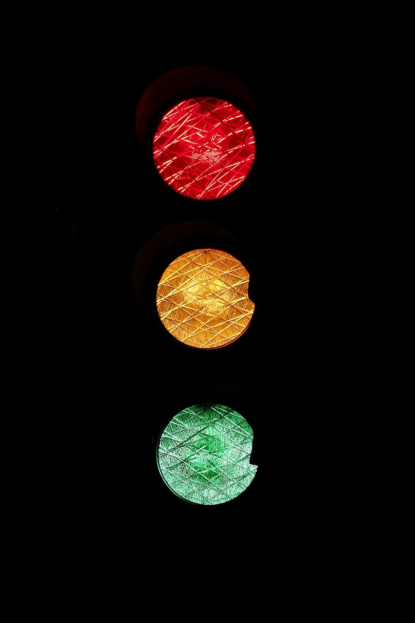 traffic lights road sign red free photo