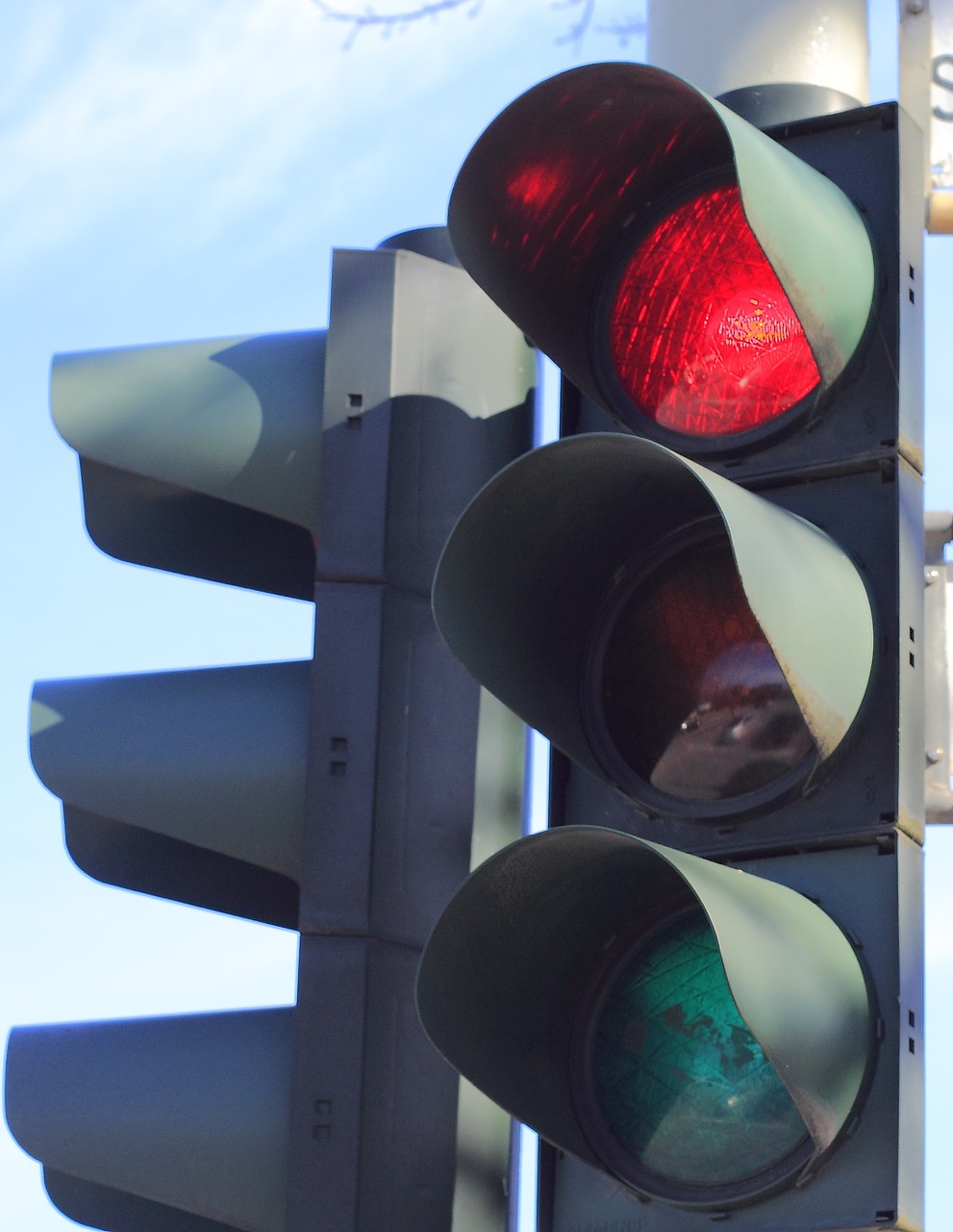 traffic lights red stop free photo