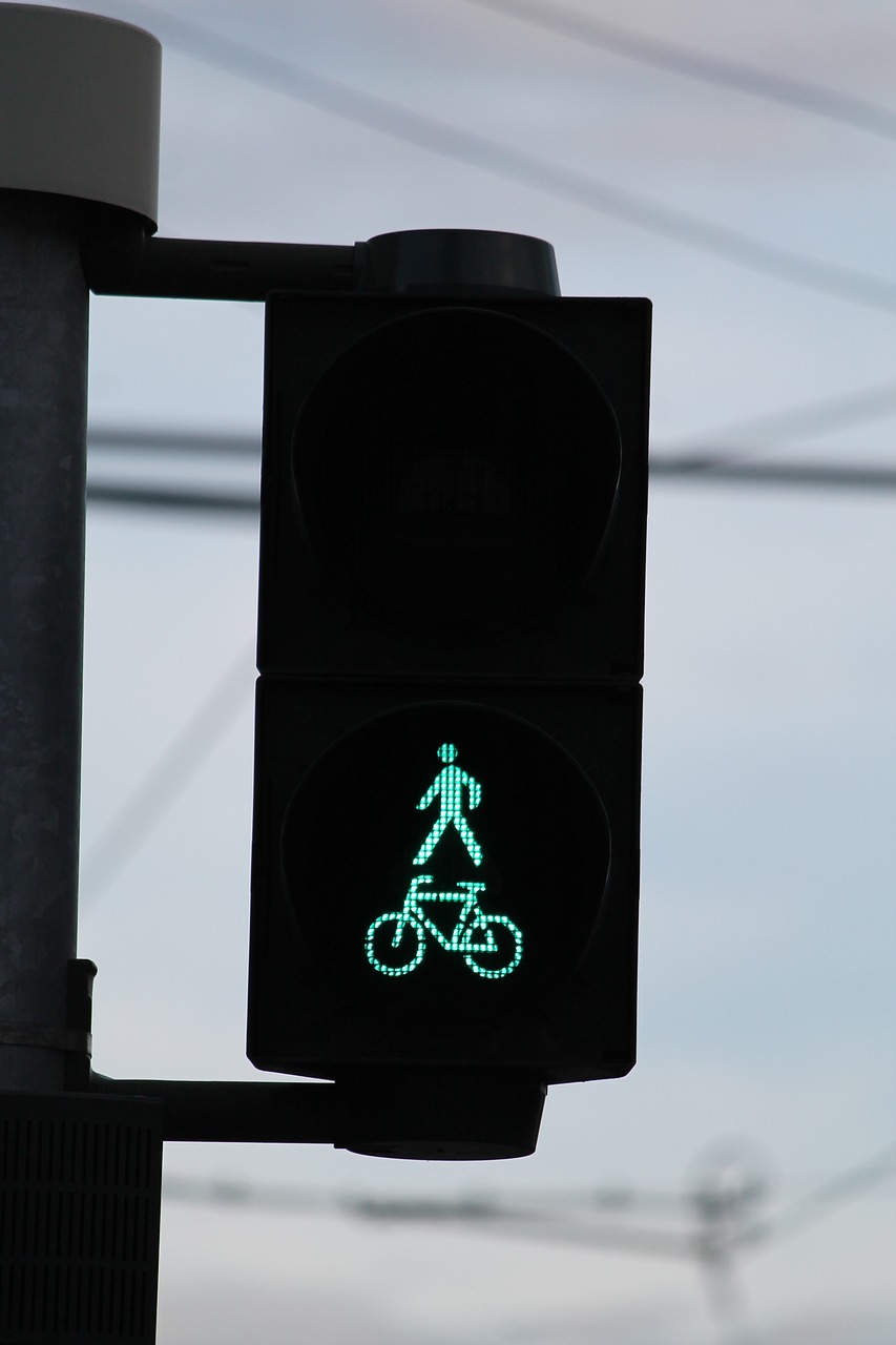 traffic lights green pedestrian free photo