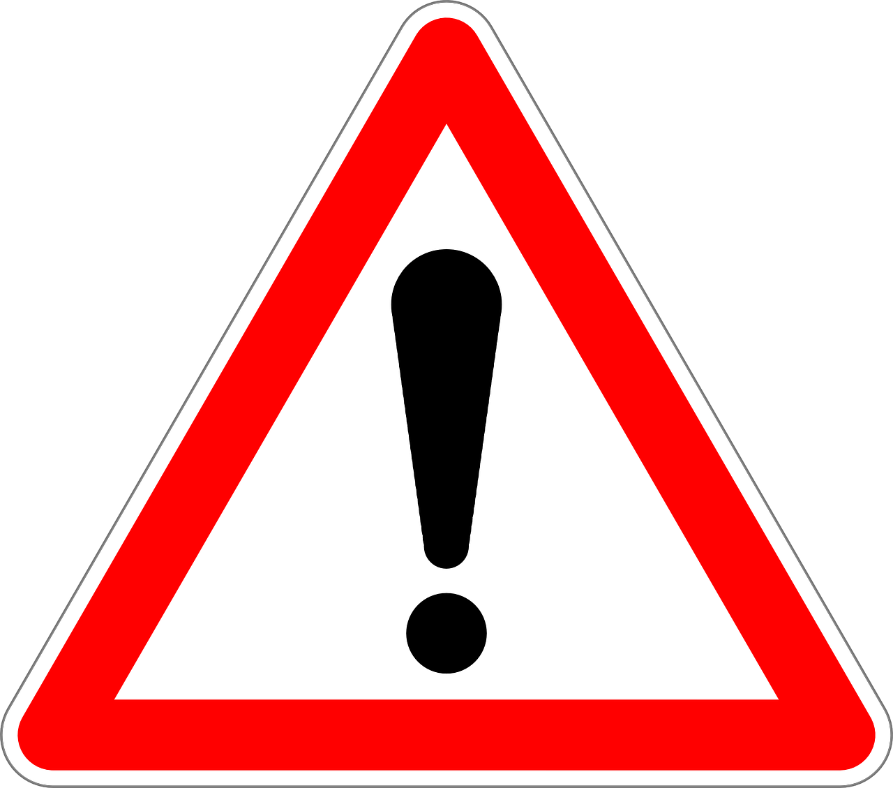 traffic sign sign proceed with extra caution free photo