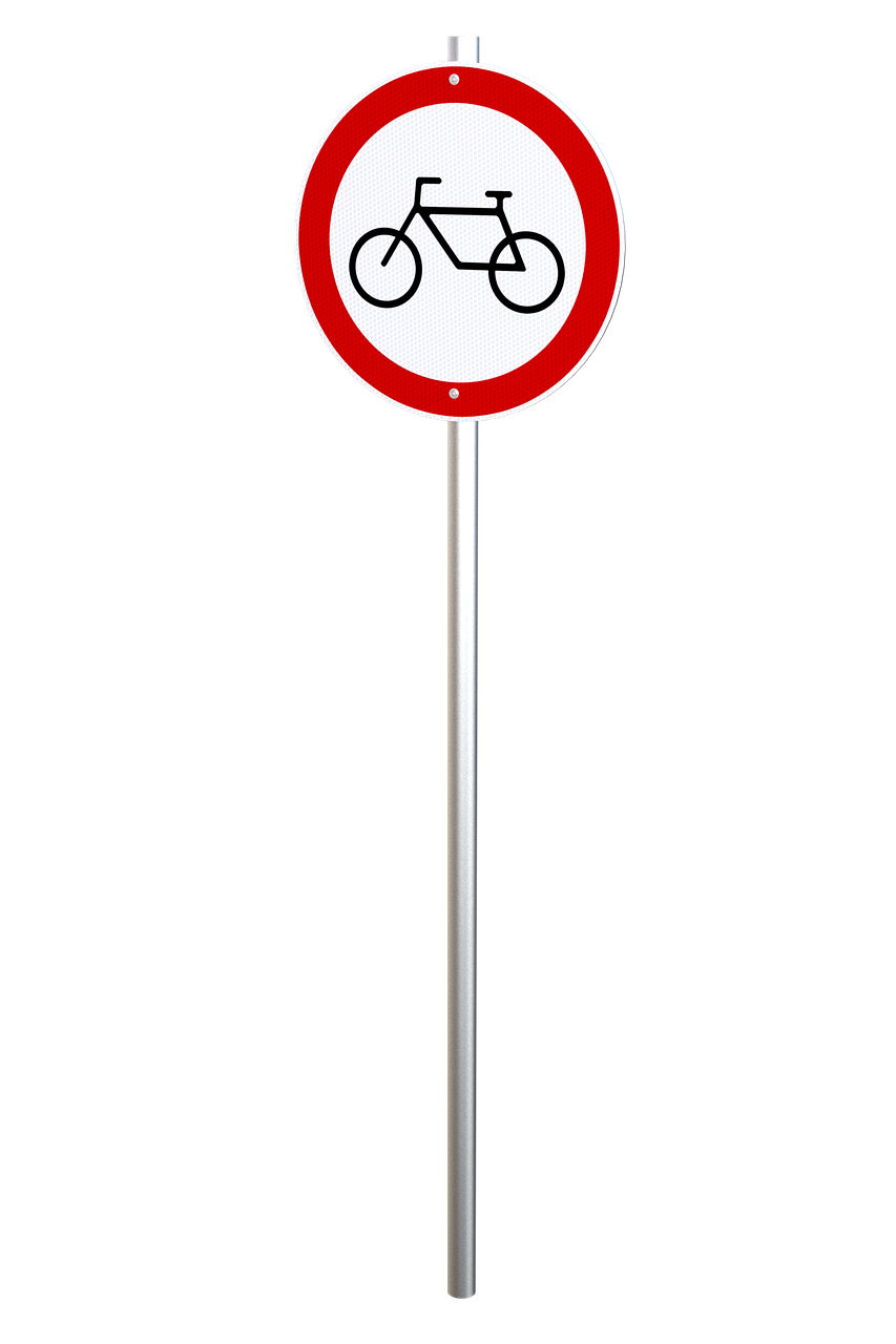 traffic sign cycle traffic free photo