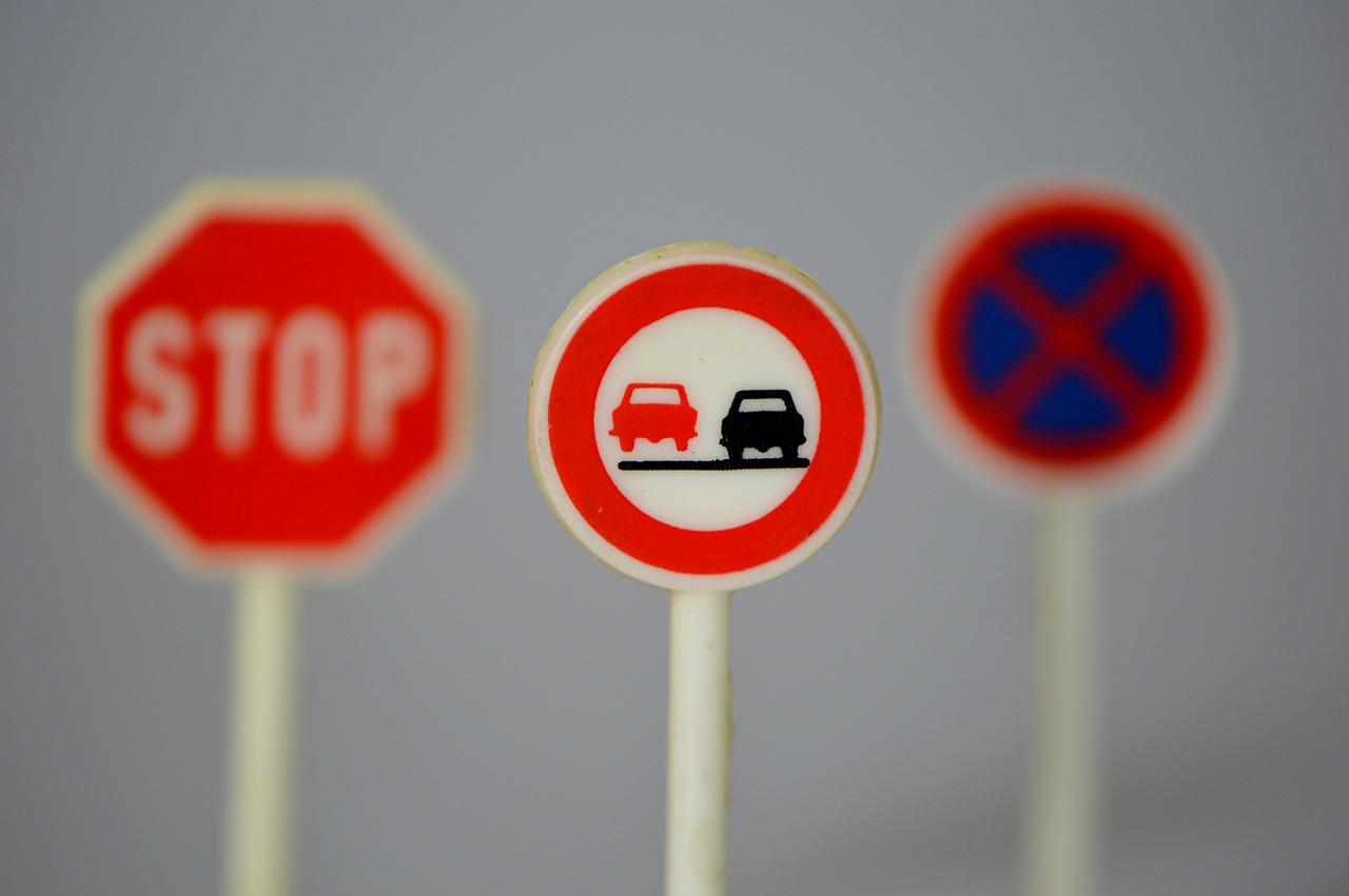 traffic signs stop road sign free photo