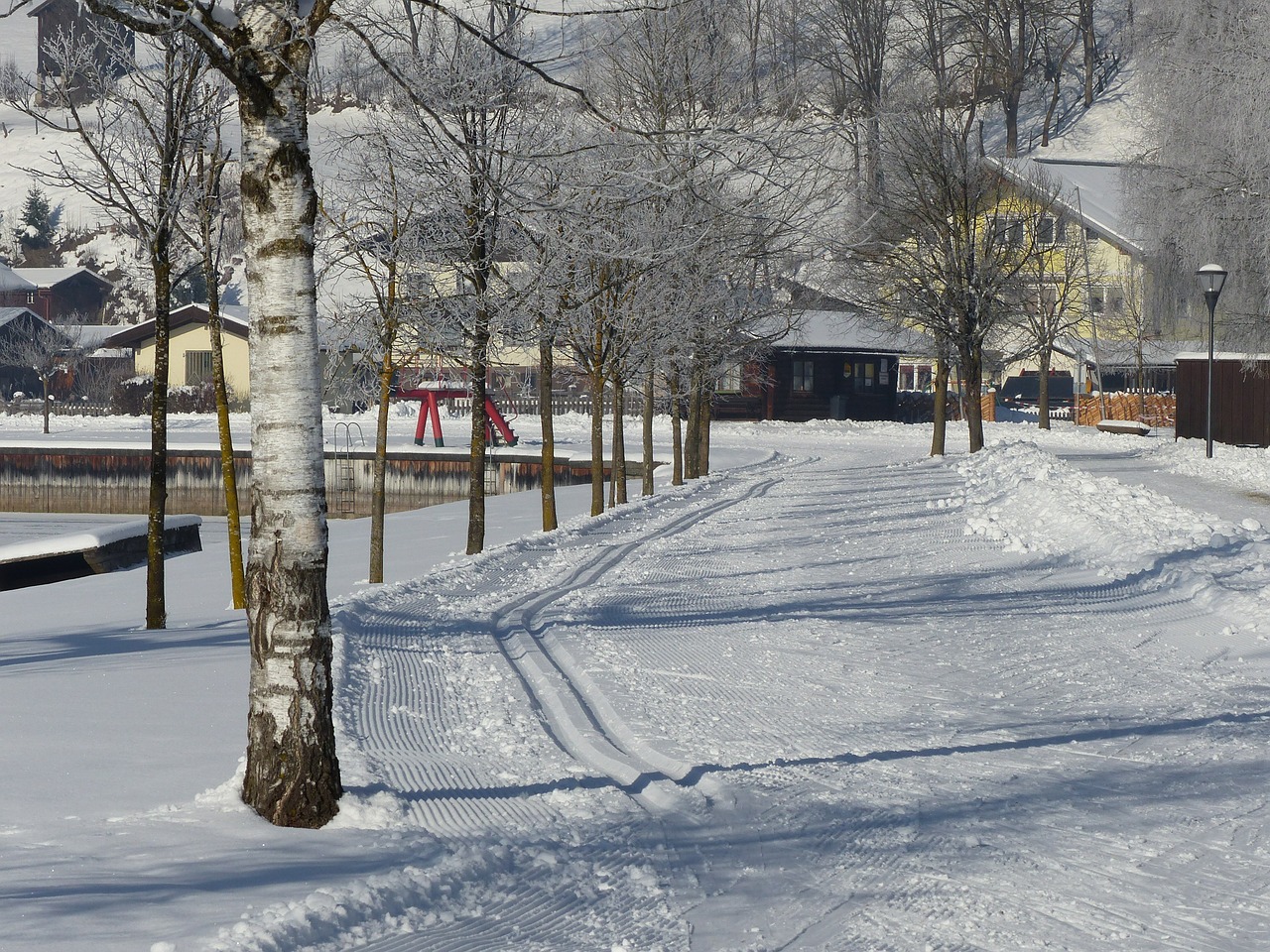 trail prepared trace free photo