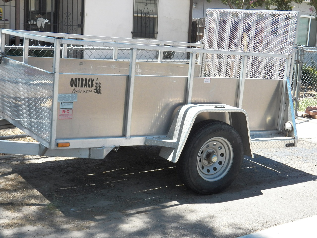 trailer hauling moving free photo
