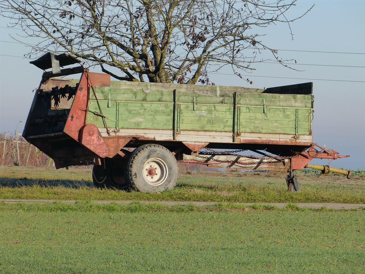 trailers vehicle agriculture free photo