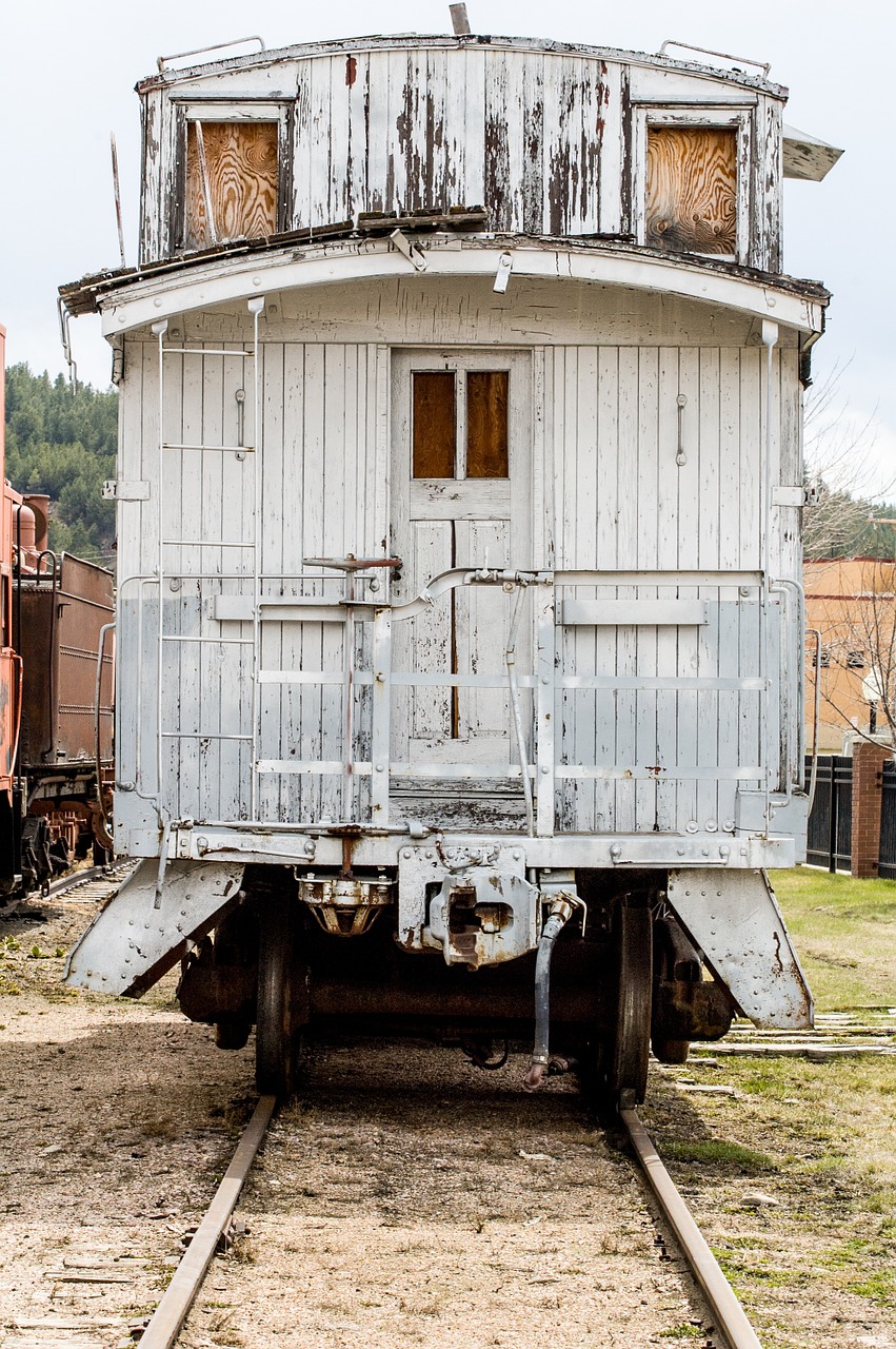 train caboose antique free photo