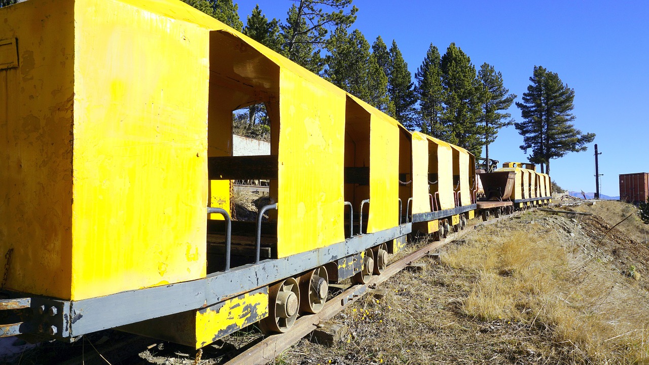 train wagons transport free photo