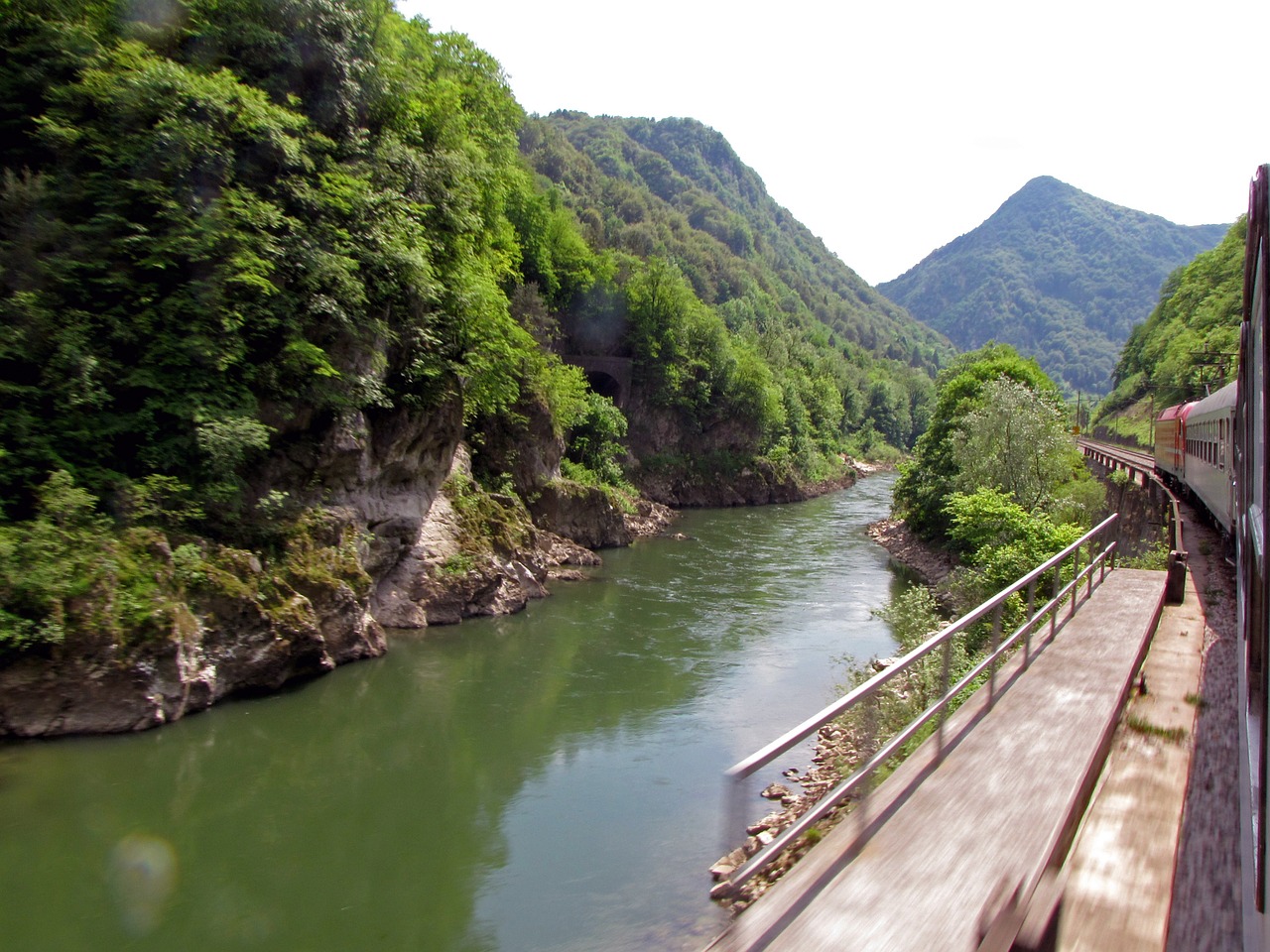 train river slovenia free photo