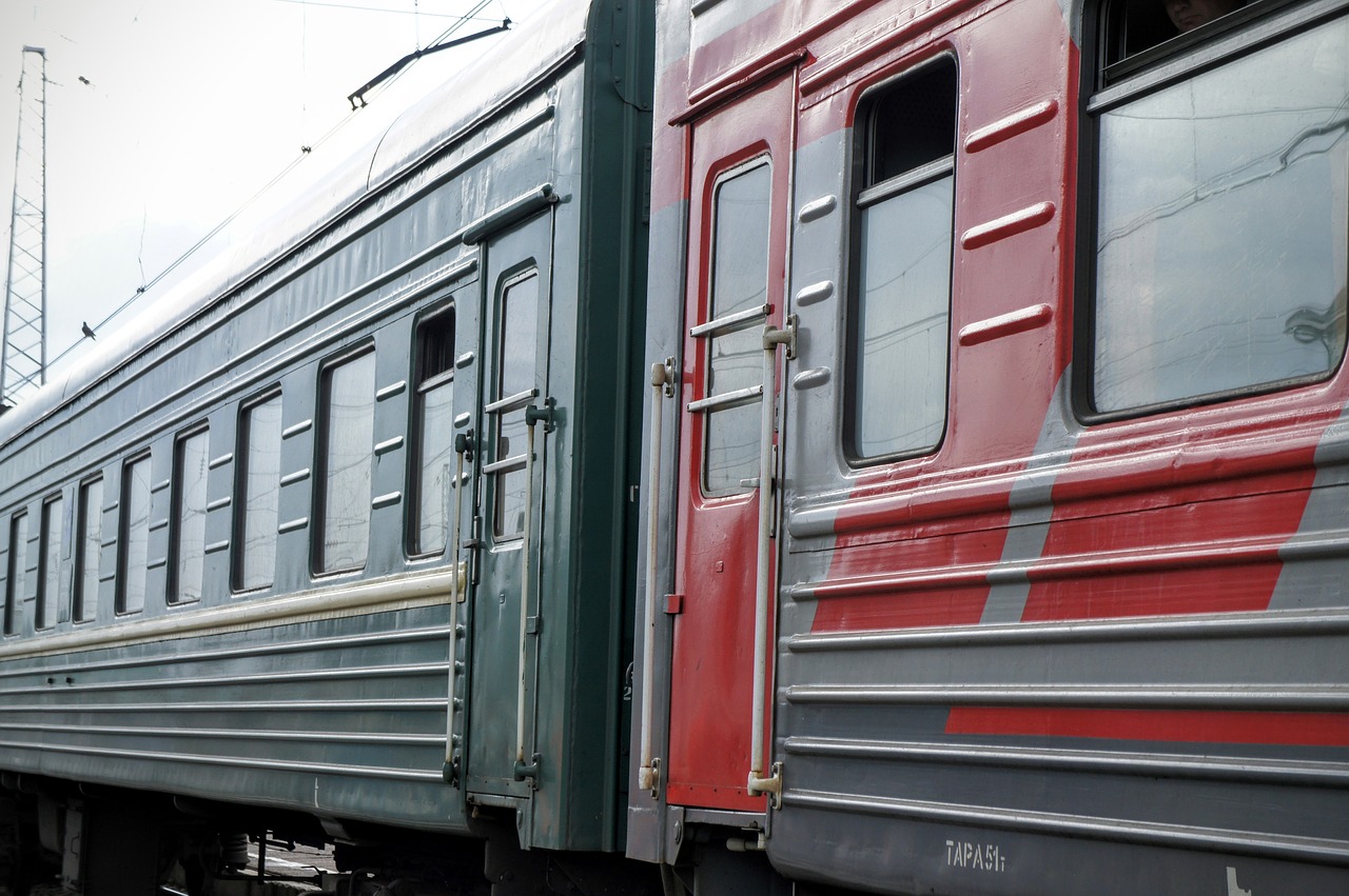 train wagon trans-siberian railway free photo