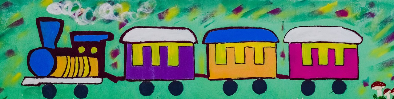 train graffiti painting free photo