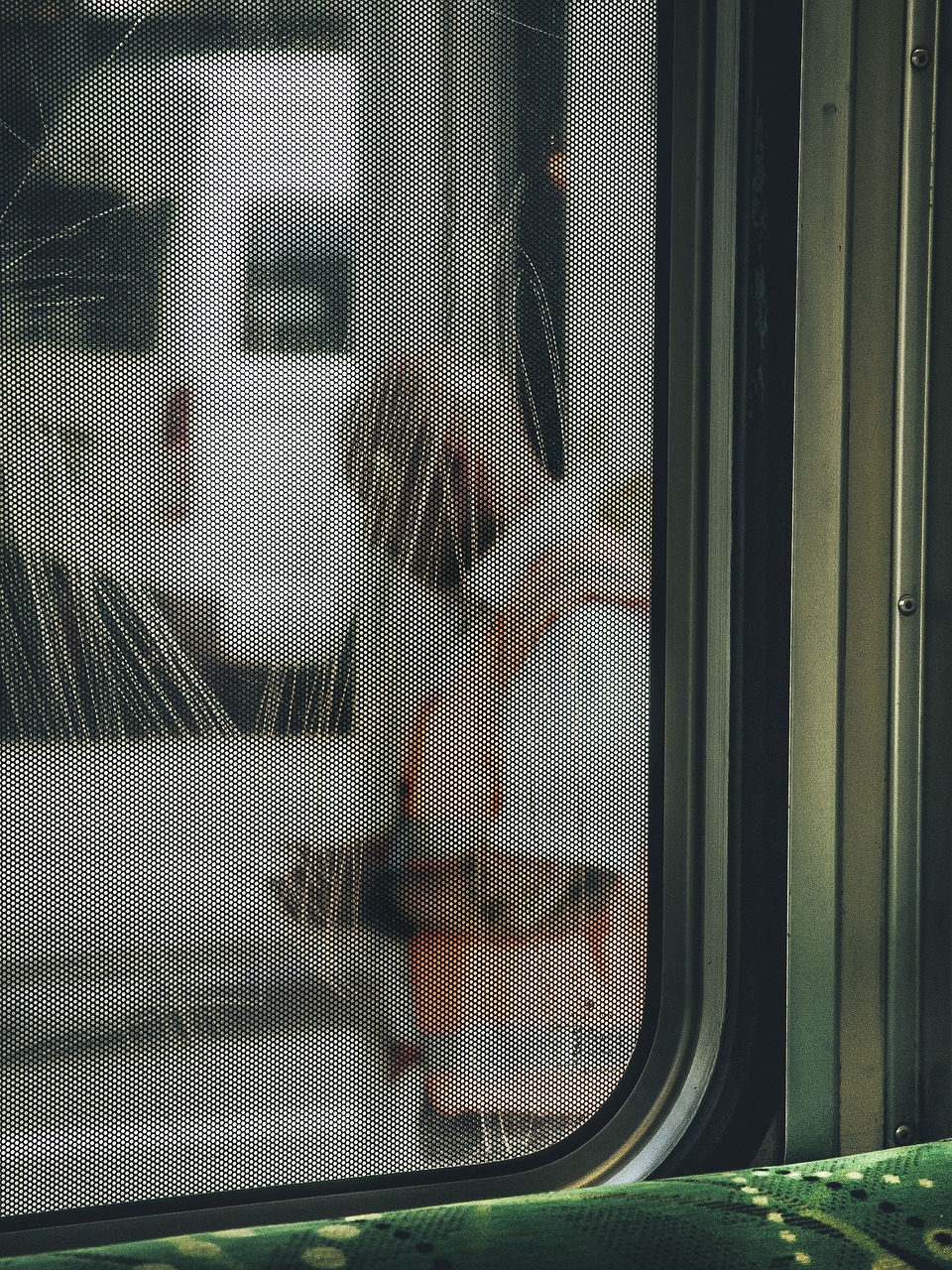 train window people free photo