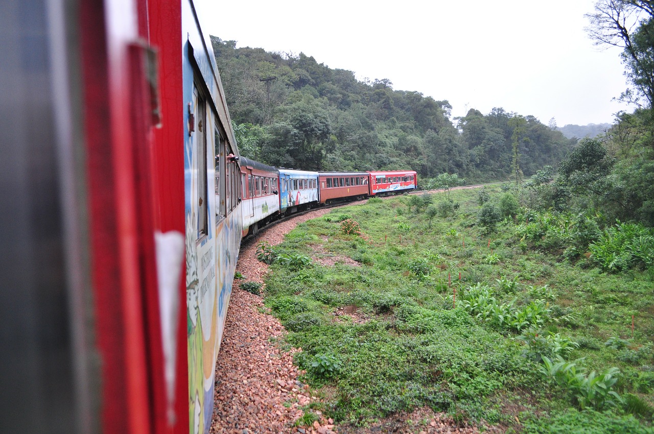 train rails estrada de ferro free photo