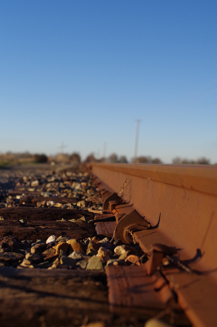 train tracks california free photo