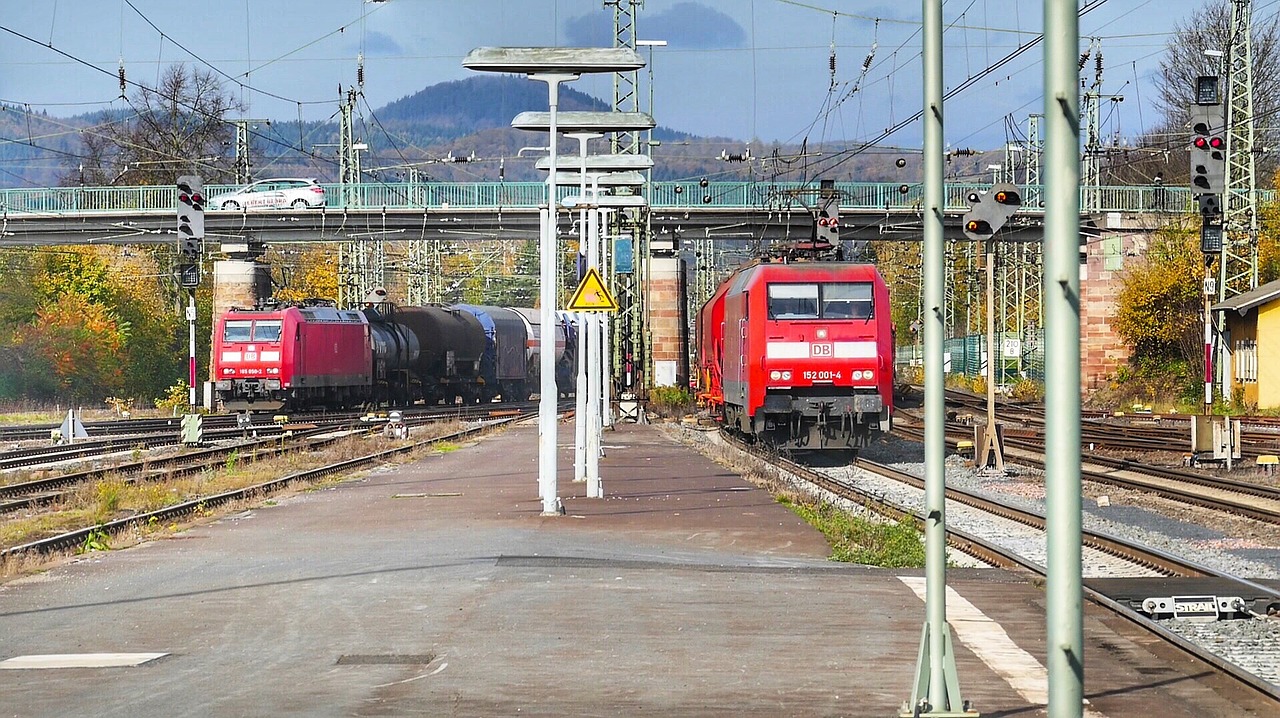 train transport system railway free photo