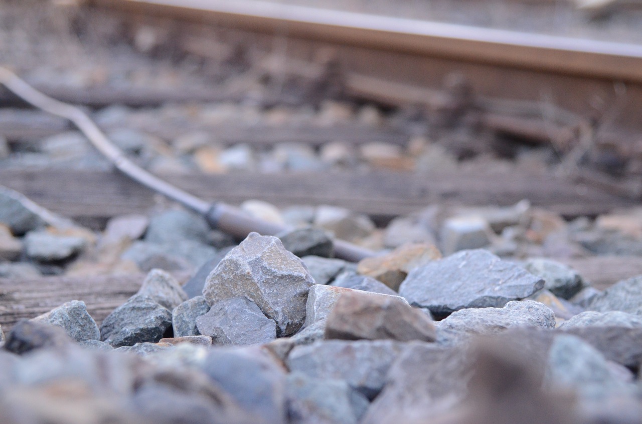 train  platform  rails free photo