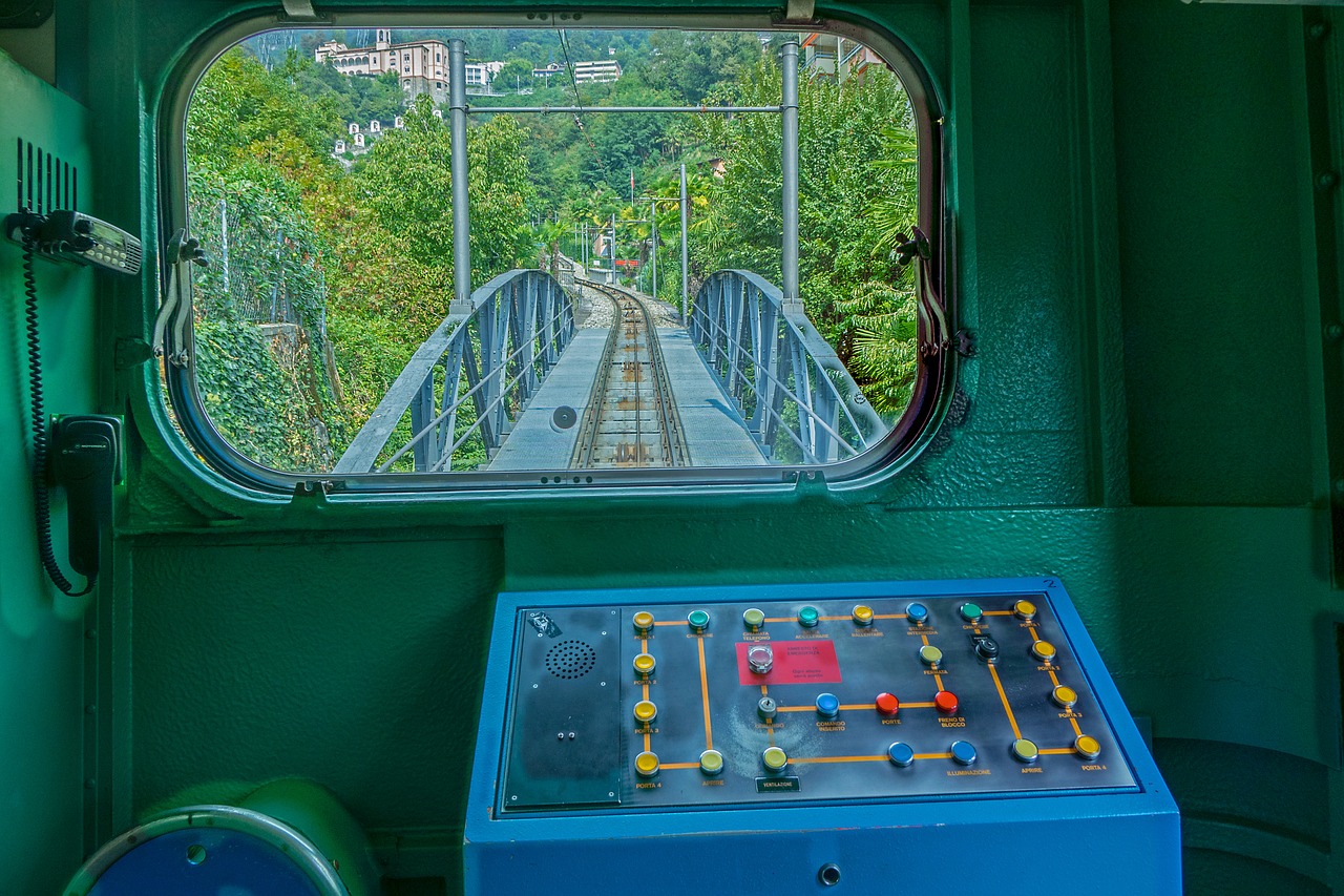 train  mountain railway  locarno free photo
