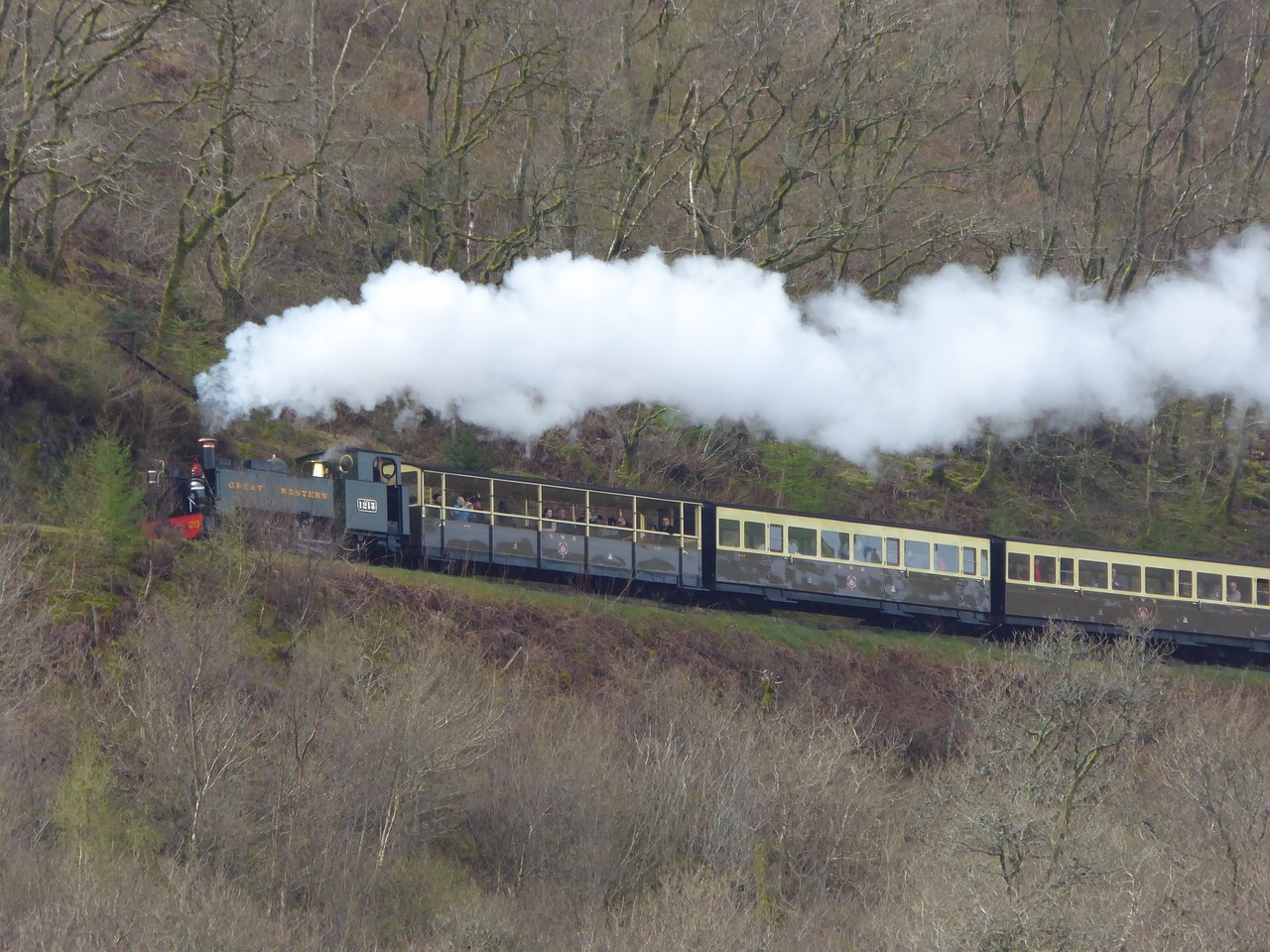 train  steam  locomotive free photo